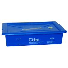 Blue Cidex Soaking Tray 2076 "USED"
